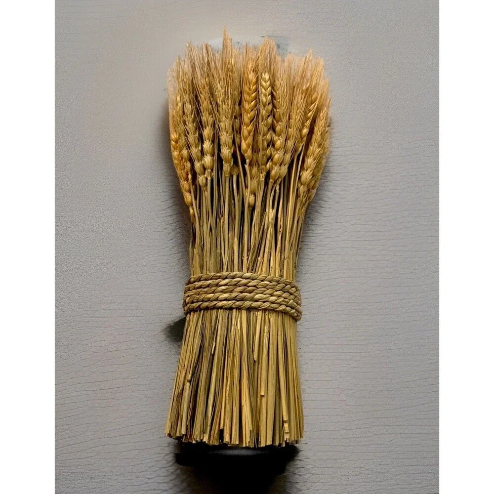 Decorative Wheat Bundle Standing Plant - Gold - 15.5, Place A Bid